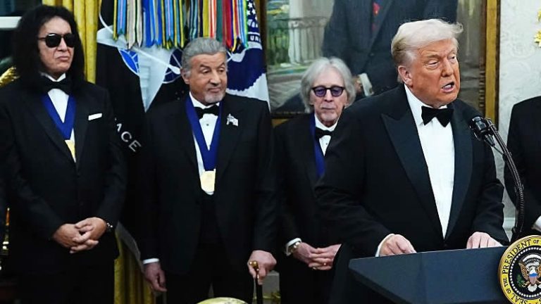 President Trump Welcomes 2025 Kennedy Center Honorees White House