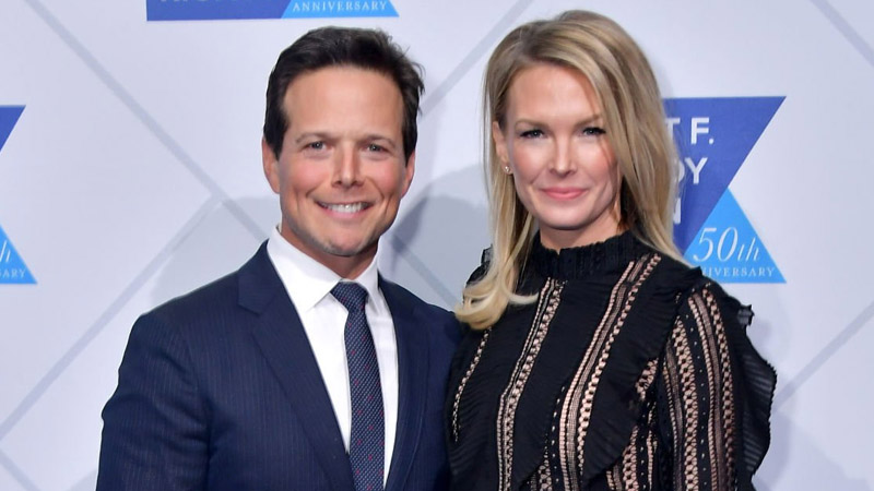 Scott Wolf and Kelley Limp attend the 2019