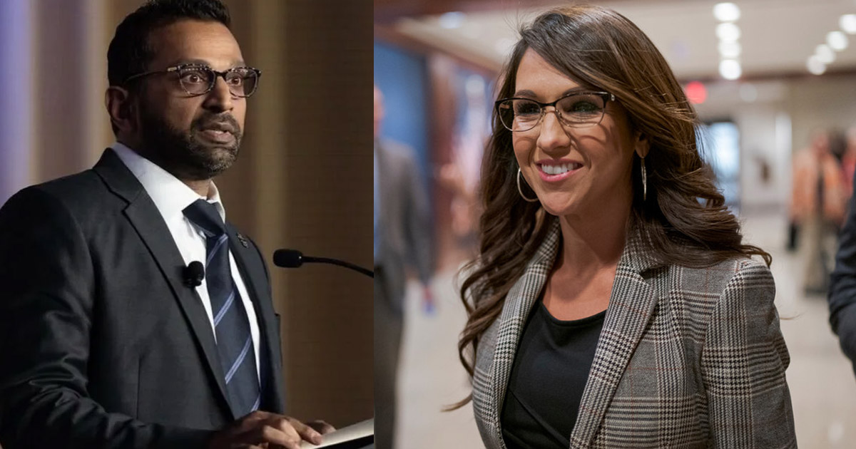 Lauren Boebert and Kash Patel