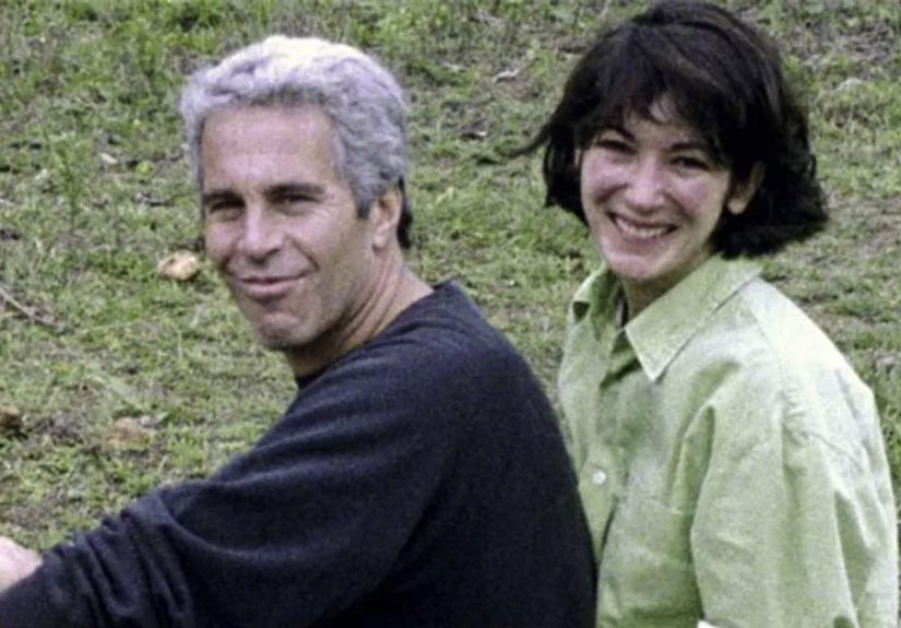 Ghislaine Maxwell with Jeffrey Epstein