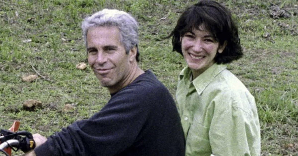 Ghislaine Maxwell with Jeffrey Epstein