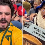 World Cup fan faces backlash after sick