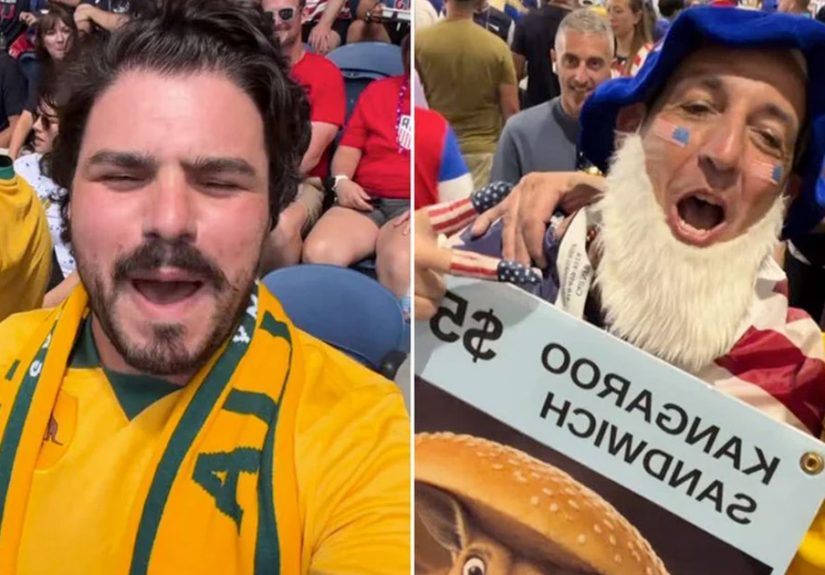 World Cup fan faces backlash after sick