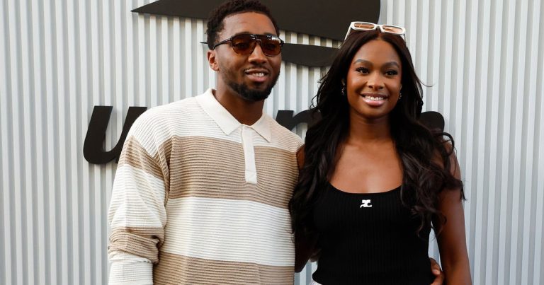 Coco Jones and Donovan Mitchell